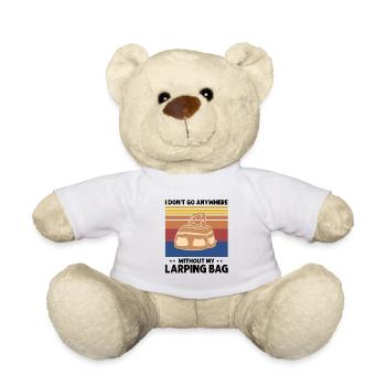 Citation de jeu de rôle pour Larper et Larp - Nounours - blanc - Devant