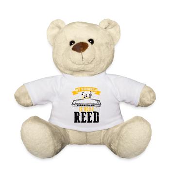 Mundharmonika Instrument und Mundharmonika - Teddy - Weiß - Vorne