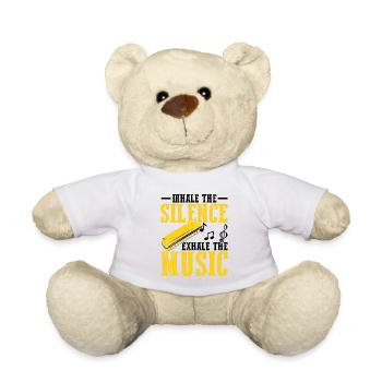 Mundharmonika Instrument und Mundharmonika - Teddy - Weiß - Vorne