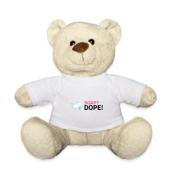 Hausgemachte Seifen Design für Ölseifenherstellung - Teddy - Weiß - Vorne