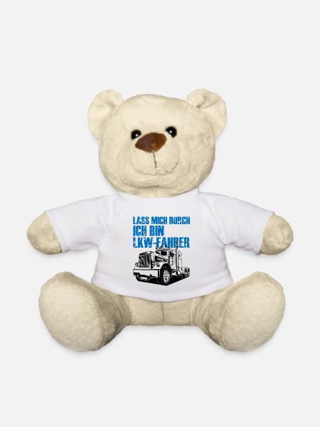 Laissez-moi passer, je suis un chauffeur de camion - Nounours - blanc