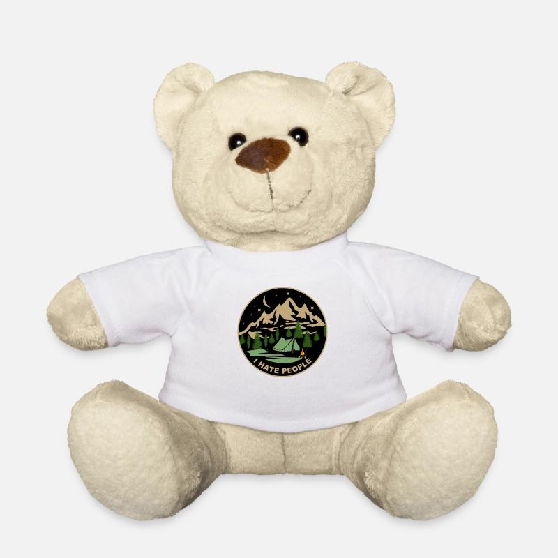 I hate people - Teddy - Weiß