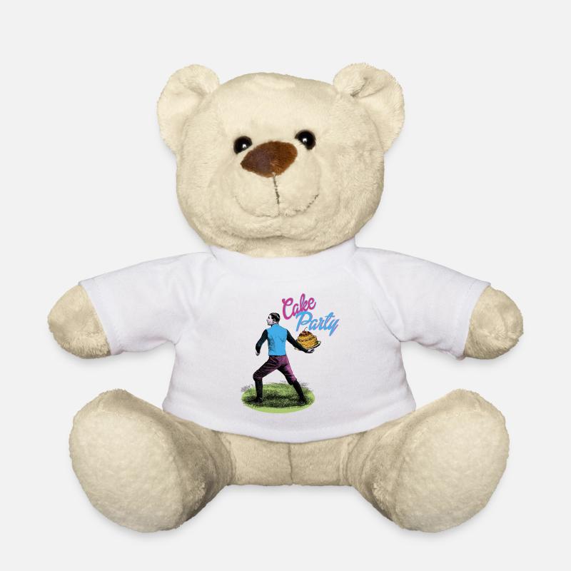 Cake party - Teddy Bear - white