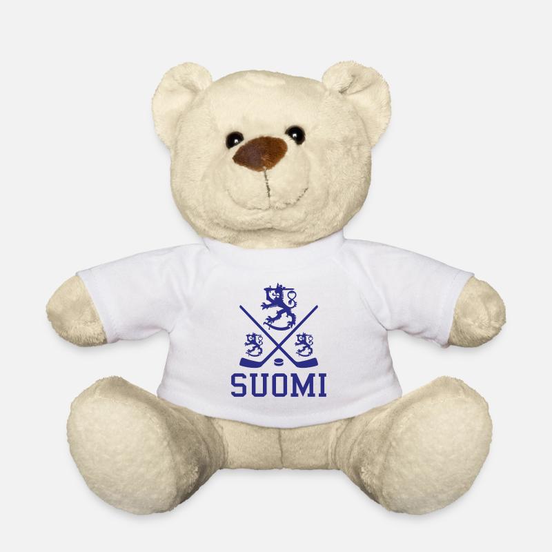 Suomi Hockey - Teddy - Weiß
