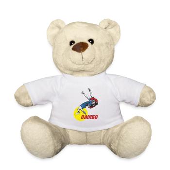 Sambo Martial Arts Athletes Wrestling USSR - Teddy Bear - white - Front