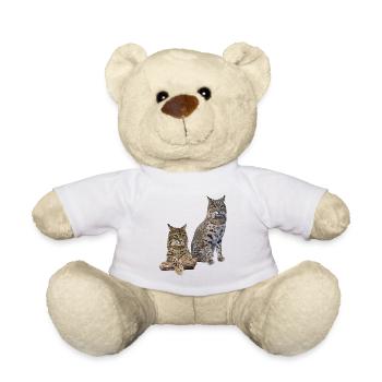 Lynx - Teddy Bear - white - Front