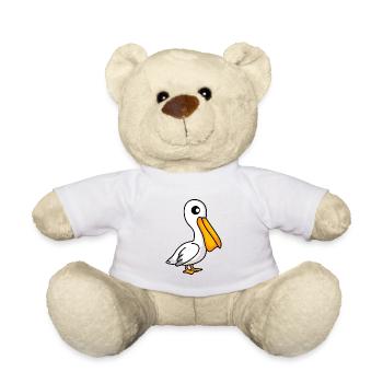 Pelikan Comic Tier - Teddy - Weiß - Vorne