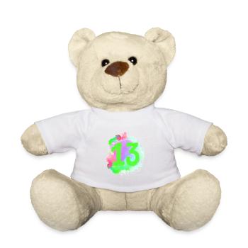 13 Nombre d’objets blob - Nounours - blanc - Devant