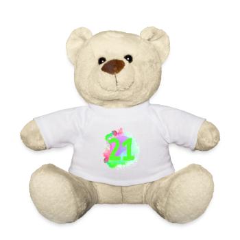 21 Nombre d’objets blob - Nounours - blanc - Devant