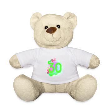 30 Nombre d’objets blob - Nounours - blanc - Devant