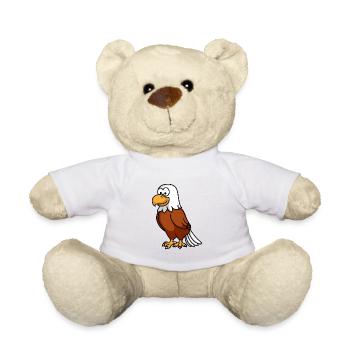 Aigle Comic Animal - Nounours - blanc - Devant