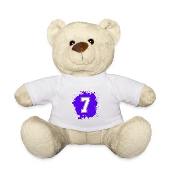 7 Nombre d’objets blob - Nounours - blanc - Devant
