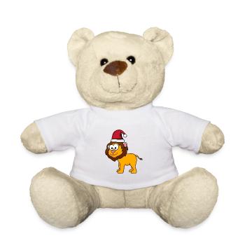Léo Comique Noël - Nounours - blanc - Devant