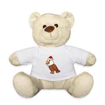 Adler Comic Weihnachten - Teddy - Weiß - Vorne