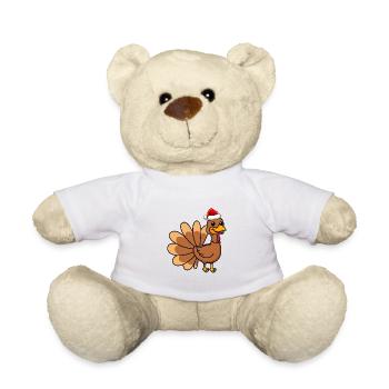 Truthan Comic Christmas - Nounours - blanc - Devant