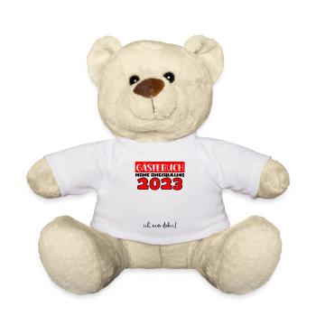 Gästebuch Einschulung 2023 Bitte Eintragen Schule - Teddy - Weiß - Vorne