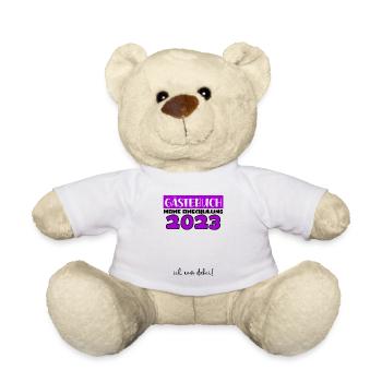 Gästebuch Einschulung 2023 Bitte Eintragen Schule - Teddy - Weiß - Vorne