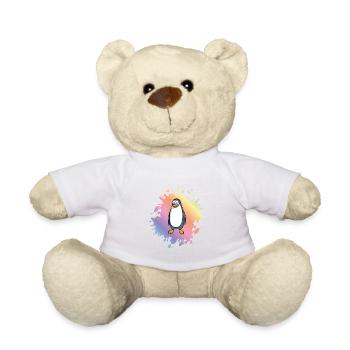 Pingouin Comic Animal - Nounours - blanc - Devant
