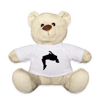 Trampoline - Nounours - blanc - Devant
