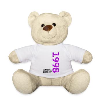 1998 édition limitée cadeau d’anniversaire femme mari - Nounours - blanc - Devant