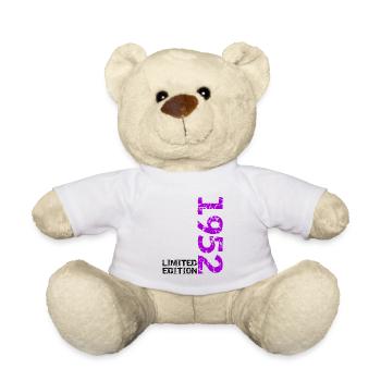 1952 Édition limitée 71e anniversaire Cadeau Fun - Nounours - blanc - Devant