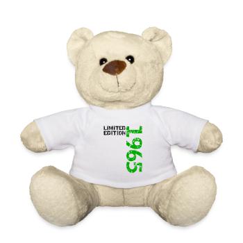 1965 édition limitée anniversaire cadeau femme mari - Nounours - blanc - Devant