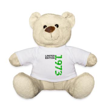 1973 édition limitée anniversaire cadeau femme mari - Nounours - blanc - Devant