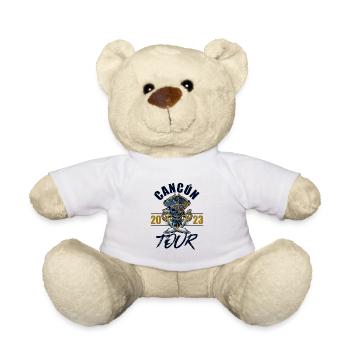 Cancun 2023 Skeleton - Teddy Bear - white - Front