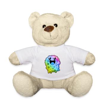 Biscuits Comic Colorful - Teddy Bear - white - Front