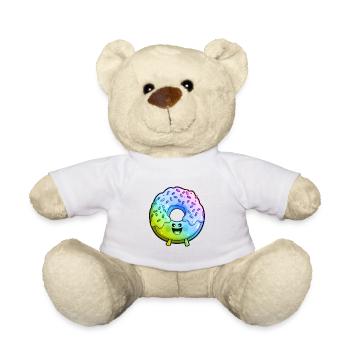 Donut Comic Bunt - Teddy - Weiß - Vorne