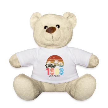 Vintage exemplaire unique 1983 Edition limitée - Nounours - blanc - Devant