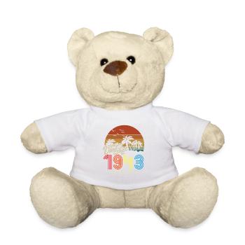 Vintage unique copy 1943 Limited edition - Teddy Bear - white - Front