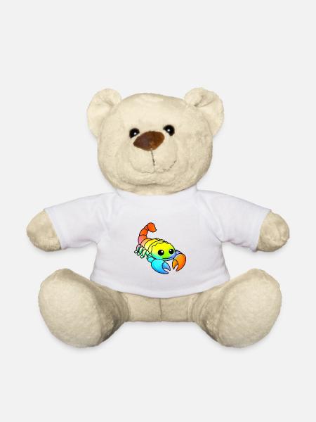 Scorpion Comic Animal - Nounours - blanc