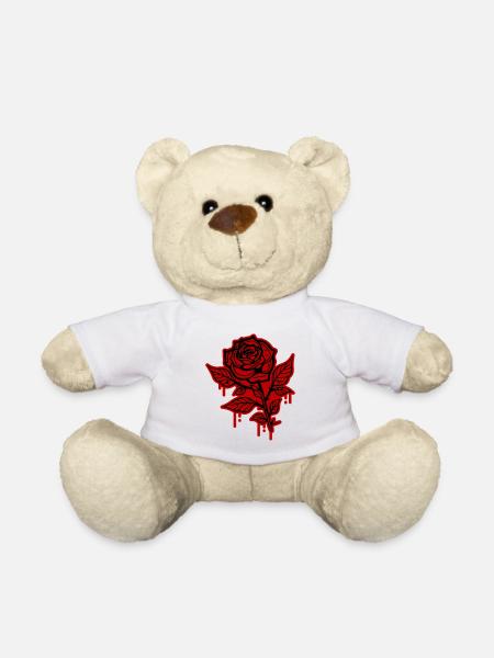 Rose Symbol - Teddy - Weiß