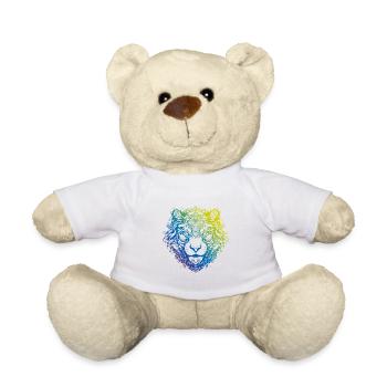 Tiger Mandala Boho - Teddy - Weiß - Vorne