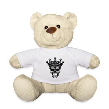 Couronne du Roi Crâne - Nounours - blanc - Devant