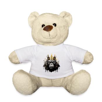 Gorilla Porte Head Crown - Nounours - blanc - Devant