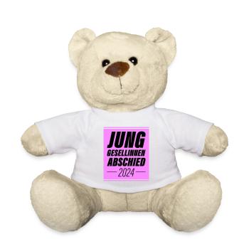 Junggesellinnenabschied 2024 Jga - Teddy - Weiß - Vorne