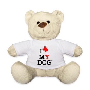 I Love my Dog - Nounours - blanc - Devant