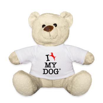 I Love my Dog - Nounours - blanc - Devant