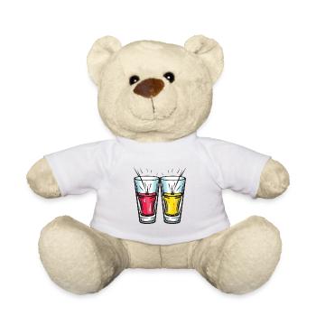 Tequila Glass Cheers Party - Nounours - blanc - Devant