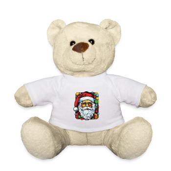 Père Noël coloré Père Noël Père Noël - Nounours - blanc - Devant