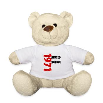 1971 édition limitée anniversaire cadeau femme mari - Nounours - blanc - Devant