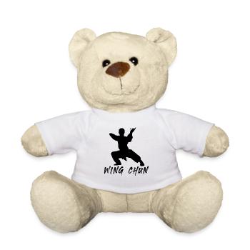 Wing Chun - Nounours - blanc - Devant