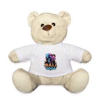 Bali 2024 Tour - Teddy Bear - white - Front