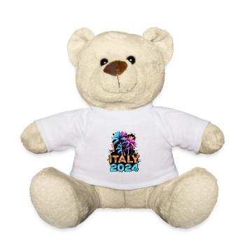 Italy 2024 Tour - Teddy Bear - white - Front