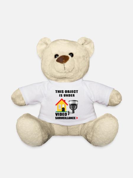 Surveillance d’objets - Nounours - blanc