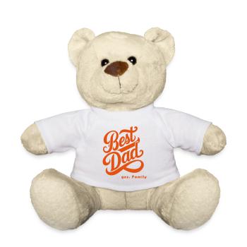 Toller Geschenk für jeden Vater! For all Dady`s! - Teddy - Weiß - Vorne