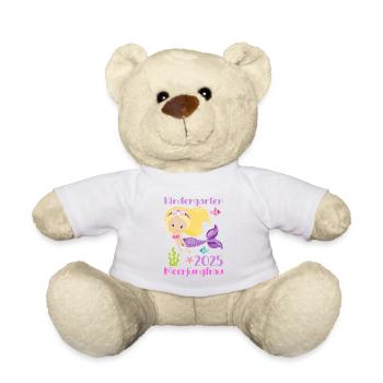 kiKindergarten 2025 Girls Gift Kita 2025 Dek - Teddy Bear - white - Front