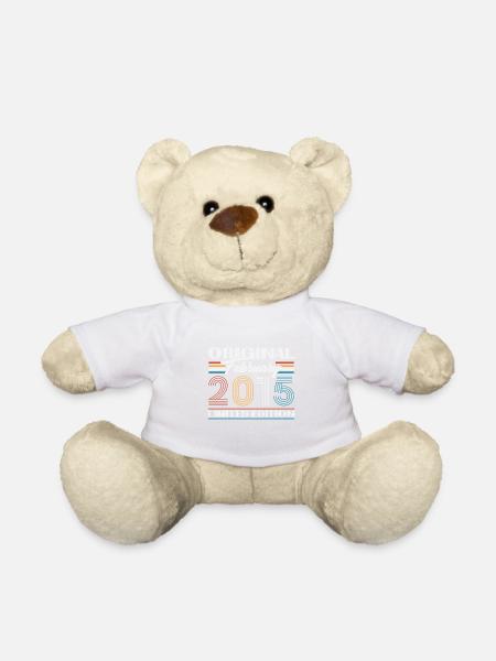 Februar 2015 Vintage Geburtstag 2015 Geschenk - Teddy - Weiß